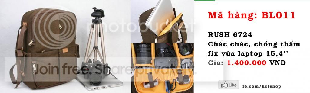 [HCTshop] - Cung cấp BaLo, Túi Đựng MÁY ẢNH và phụ kiện các loại. - 7