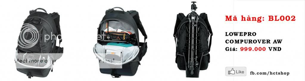 [HCTshop] - Cung cấp BaLo, Túi Đựng MÁY ẢNH và phụ kiện các loại. - 4
