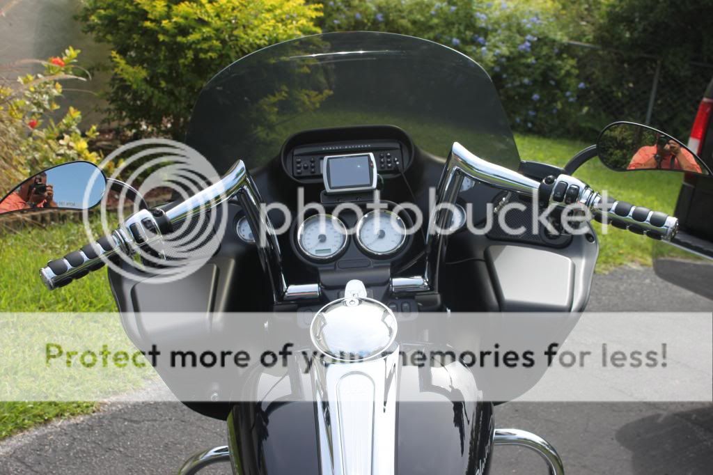 street glide mirrors with apes